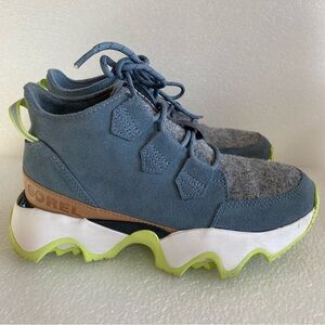 SOREL Women's Kinetic Impact Caribou
Waterproof Shoes Size 6 Mercury/India Ink